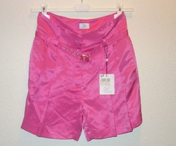 GF FERRE DESIGNER WOMENS SHORTS pink sz 26/40 new - $59.50