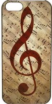 Red Treble Clef iPhone 5 Case - $16.45
