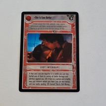 Star Wars SWCCG Cloud City This Is Even Better Light Side Black Border Decipher - £1.00 GBP