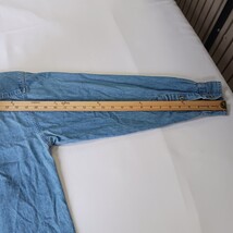 OXER RN#98891 Men's Cotton Long Sleeve Button-Down Denim Skirt Size Medium image 6