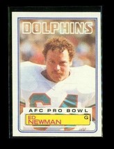Vintage 1983 Topps Afc Pro Bowl Football Card #318 Ed Newman Miami Dolphins - £3.90 GBP