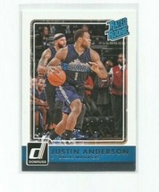 Justin Anderson (Dallas) 2015-16 Panini Donruss Rated Rookie Card #206 - £3.93 GBP