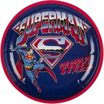 Superman Plate Set Of Two-Tin - $21.50