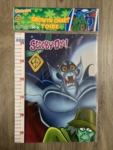 Scooby Doo and Villians Growth Chart Kid Size Ruler Height Wall 5&#39; 1.5m NEW - $6.34