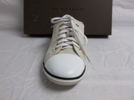 Elie Tahari EU 38 US 8 M Dream White Leather Fashion Sneakers New Womens Shoes - £86.25 GBP