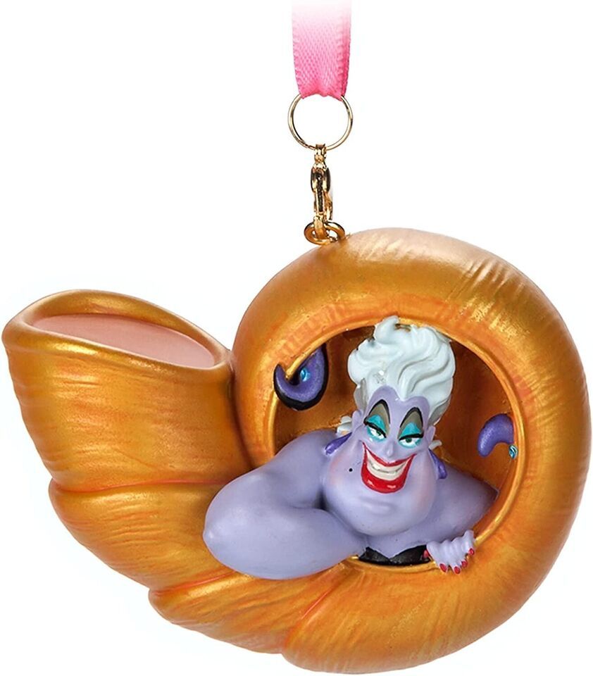 Disney Ursula Shell The Little Mermaid Sketchbook Ornament NWT Holiday Christmas - $30.00 Disney Ursula Shell The Little Mermaid Sketchbook Ornament NWT Holiday Christmas - $30.00