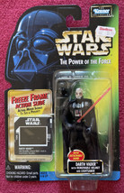 1997 Star Wars POTF Darth Vader - Removable Helmet &amp; Hand Freeze Frame Slide MOC - £11.70 GBP