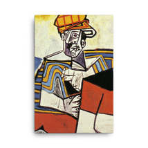 Pablo Picasso The Smoker 1953 Canvas Wall Art - £59.12 GBP+
