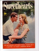 Sweethearts #118 1952-UNUSUAL ARTWORK-RARE-FAWCETT Love Fn - £92.71 GBP