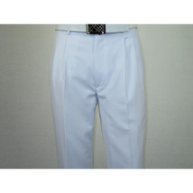 Men Apollo King Double Breasted Suit Classic Peak Lapel Pleated DM26 White image 3