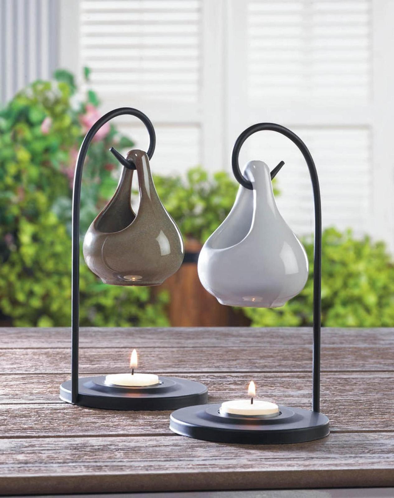 Primary image for WHITE TEAR DROP OIL WARMER