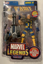 Marvel Legends  CABLE Toy Biz Classic Cable Series 6 Action Fig - £34.78 GBP