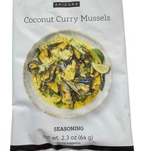Epicure Coconut Curry Mussels Seasoning 2.3 Oz (64g) - $2.88