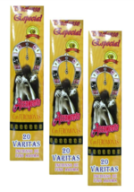 3X ATRAYENTE INCENSIO ESPECIAL ATTRACTION INCENSE - 3 CAJAS de 20 c/u EN... - £10.80 GBP