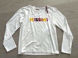 Missoni Kids Girls Logo Top White ( 8 ) - $89.07