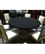 Velvet poker table cover -  fits 72" ROUND lifetime - DWS/ BL BAG fs custom made - £235.20 GBP