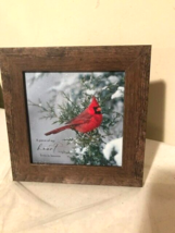 Winter Cardinal Heaven Framed print - SALE image 2