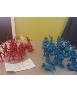 BMC Revolutionary War Plastic Army Men - 16 British,25 American - $13.70 CAD