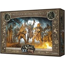 Free Folk Attachments #1 A Song Of Ice &amp; Fire Asoiaf Miniatures Cmon - £38.48 GBP