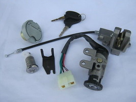 Gy6 Gas Cap  Scooter Moped Bike Key Ignition Lock 50cc Parts  Ice Motofino Lance - £29.00 GBP