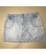 Gloria Vanderbilt Denim Skort Women’s 14 Blue - $266.02 MXN