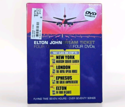 Elton John Dream Ticket Four Destinations 4 DVD Set - FACTORY SEALED NEW... - $14.24