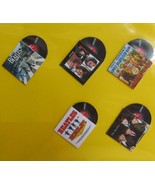 Beatles 5-Record Set w Jackets Jacqueline&#39;s Dollhouse Miniature - $18.53