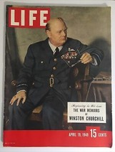 LIFE Magazine  April 19, 1948 The War Memories Of Winston Churchill - £7.56 GBP