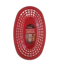 4piece Sandwich &amp; Fry Basket Set Deli baskets BRAND NEW Red French Fries... - £5.97 GBP