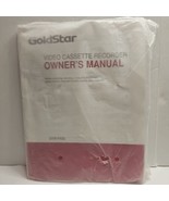 Goldstar Owner&#39;s Manual ONLY Book For Video Cassette Recorder GVR-F435 - $14.40