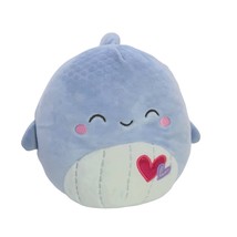 Squishmallow Samir the Valentine Whale 8&quot; Preloved - £12.70 GBP