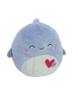Squishmallow Samir the Valentine Whale 8&quot; Preloved - £12.50 GBP