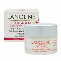 Lanoline Collagen Infused With Vitamin C Night Recovery Creme With Camellia - £18.99 GBP