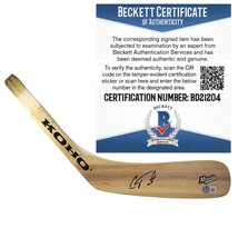 Cam Talbot Minnesota Wild Auto Hockey Stick Blade Beckett Autograph COA ... - £113.81 GBP