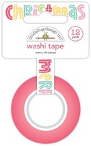 Doodlebug Washi Tape 15mmX12yd-Gingerbread Kisses - Merry Christmas DB8283 - $14.60