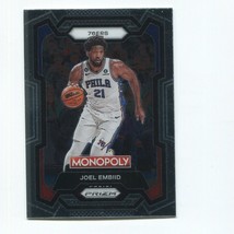 2023-24 Panini Monopoly Prizm Joel Embiid Base #69 Philadelphia 76ers - £1.57 GBP