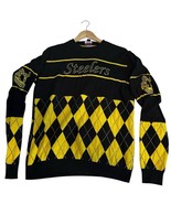 NFL Team Apparel Pittsburgh Steelers Christmas Sweater Men’s Large Black... - $622.49 MXN