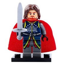 Aragorn of Gondor - The Lord of the Rings Movies  Minifigure Block Gift Toy - £2.54 GBP