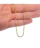 Copper necklace // Copper snake chain - $164.33 MXN+