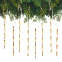 AMS Christmas Tree Ornaments 24PCS Aluminum Twisted Icicles Matte Champa... - $177.48 MXN AMS Christmas Tree Ornaments 24PCS Aluminum Twisted Icicles Matte Champa... - $177.48 MXN