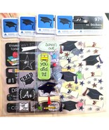 Bundle of 6 Packs Graduation Congrats Scrapbooking Stickers NEW - $20.51 CAD