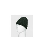 Goodfellow &amp; Co Men’s Fluffy Cable Cuffed Beanie, One Size Green, 2 Pack - $17.81 CAD