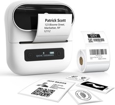 Phomemo M220 Label Maker, Upgraded 3 Inch Barcode Label Printer, Portable - £54.79 GBP