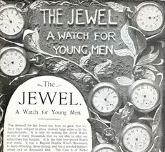 The Jewel Young Man's Pocket Watch 1897 Advertisement Victorian XL DWII6 - €11,59 EUR The Jewel Young Man's Pocket Watch 1897 Advertisement Victorian XL DWII6 - €11,59 EUR