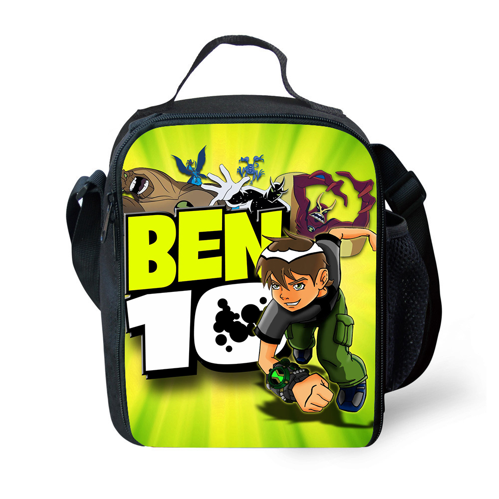 Primary image for WM Ben 10 Lunch Box Lunch Bag Kid Adult Fashion Classic Bag Run C