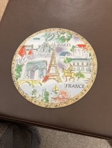 Paris, France 8” Plate - £5.25 GBP