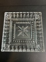 WATERFORD CRYSTAL 10&quot; SQUARE O&#39;CONNELL DIAMOND STAR PLATTER 10”, GORGEOUS - $55.17