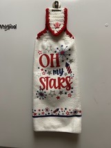 Oh My Stars Patriotic Hanging Towel - $65.24 MXN