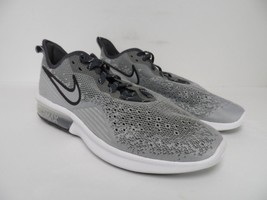 Nike Men&#39;s Air Max A04485 Sequent 4 Running Shoes Gray Black Size 8M - $56.99