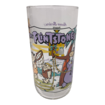 Vintage Hardee&#39;s The Flintstones First 30 Years Glass The Snorkasaurus Story - £7.77 GBP